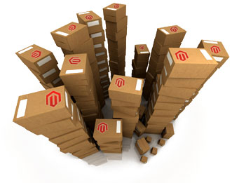 Magento skaliert - für kleine, mittlere und große Online-Shops Magento skaliert - für kleine, mittlere und große Online-Shops