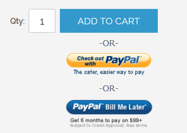Magento 1.9 - "Bill Me Later" in den Produktdetails