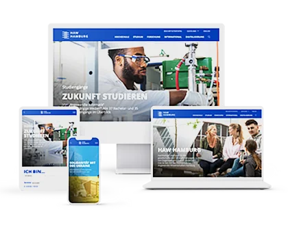 HAW Hamburg Multi Device Mockup