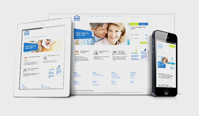 GWG Gruppe - TYPO3 Responsive Website