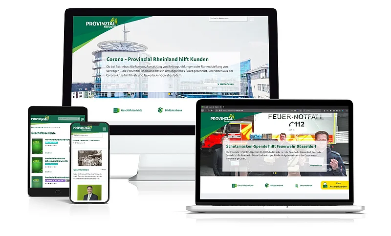 Provinzial Newsroom - Presseportal mit TYPO3 Provinzial Newsroom - Presseportal mit TYPO3