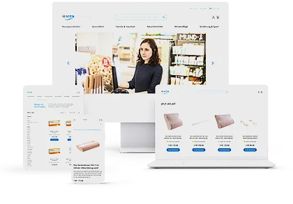 Vita Drogerie Magento Shop mit Hvyä Theme