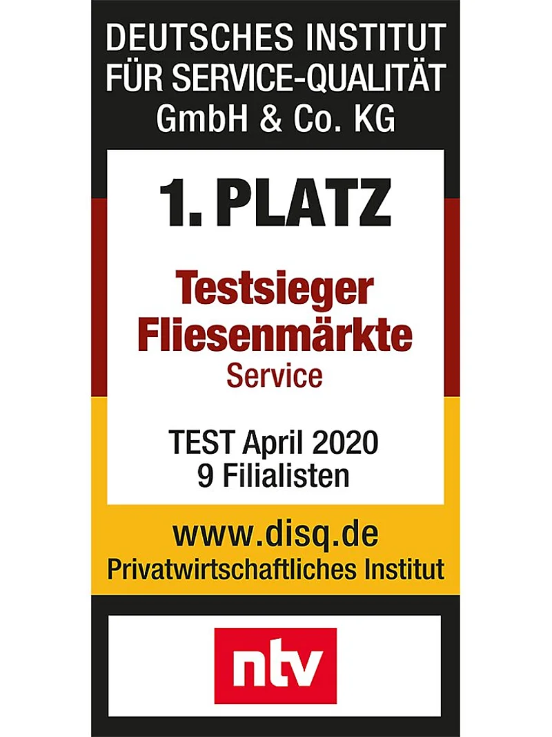 ntv Testsieger Fliesenmärkte: Fliesenmax ntv Testsieger Fliesenmärkte: Fliesenmax