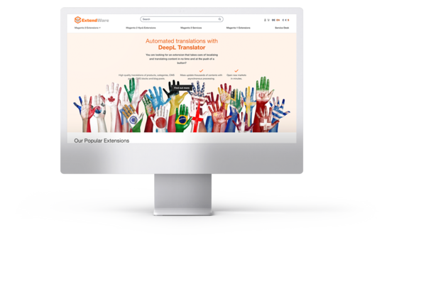 ExtendWare iMac Mockup