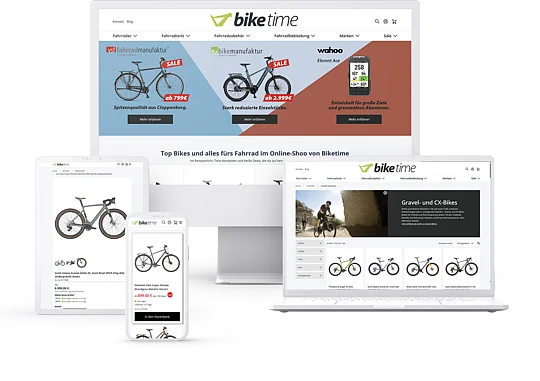 Magento Online Shop Biketime