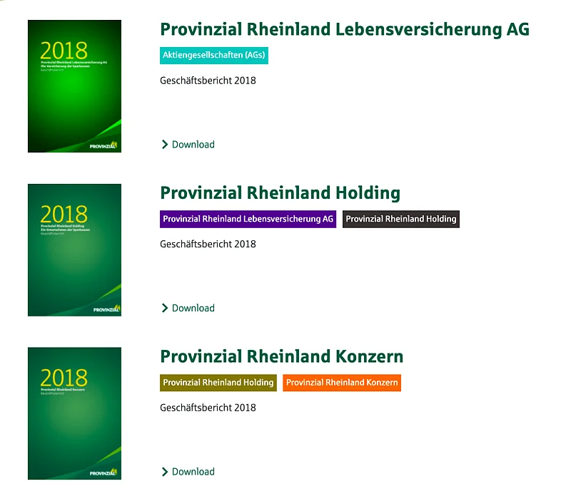 Geschäftsberichte Downloads als PDF Geschäftsberichte Downloads als PDF