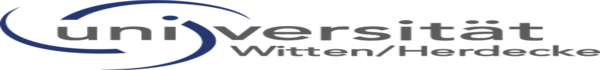 University of Witten / Herdecke University of Witten / Herdecke