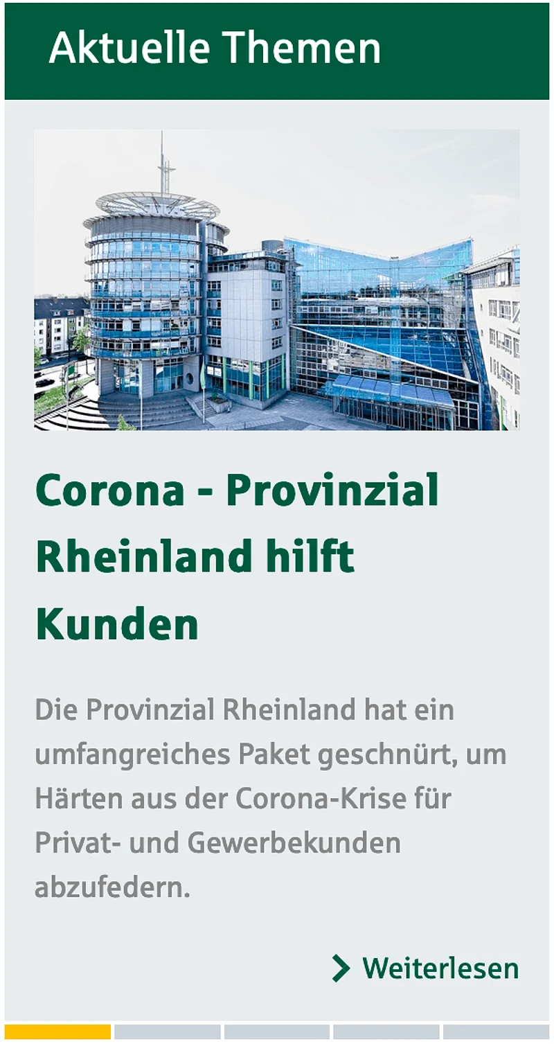 Provinzial - Aktuelle Themen Provinzial - Aktuelle Themen