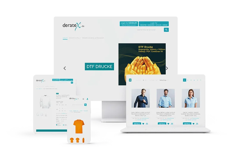Deratex24 - Magento Shop mit hyvä Theme