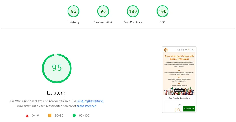 Extendware Mobile Pagespeed