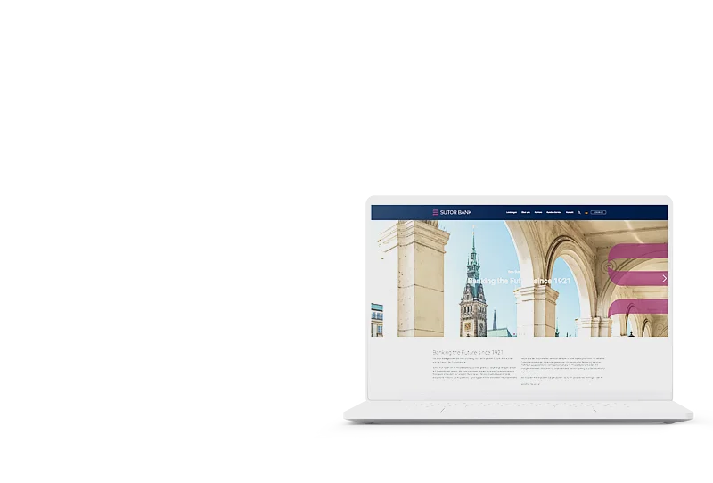Sutor Bank Macbook Mockup
