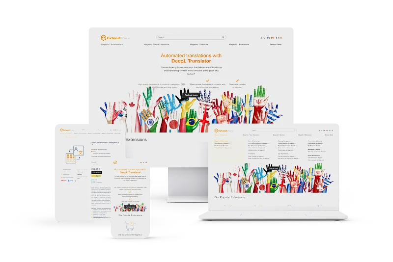 ExtendWare - Magento Shop mit hyvä Theme
