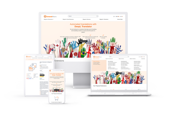 ExtendWare - Magento Shop mit hyvä Theme ExtendWare - Magento Shop mit hyvä Theme