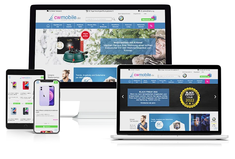 CW Mobile - Magento 2 Hyvä Shop