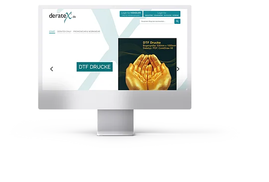 Deratex24 iMac Mockup