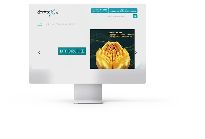 Deratex24 iMac Mockup