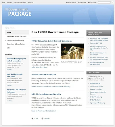 TYPO3 4.7 agency web-vision