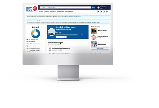 FES Social iMac Mockup