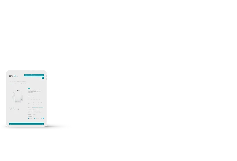 Deratex24 Tablet Mockup