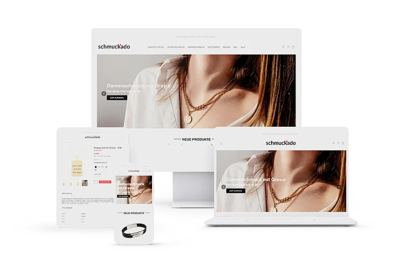 Schmuckado - Magento Shop mit hyvä Theme