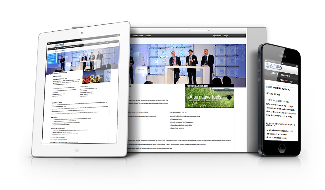 Airbus AMD Responsive Website Airbus AMD Responsive Website