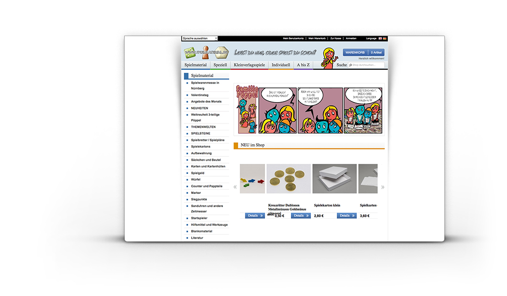 Spielematerial - Magento Online Shop Spielematerial - Magento Online Shop