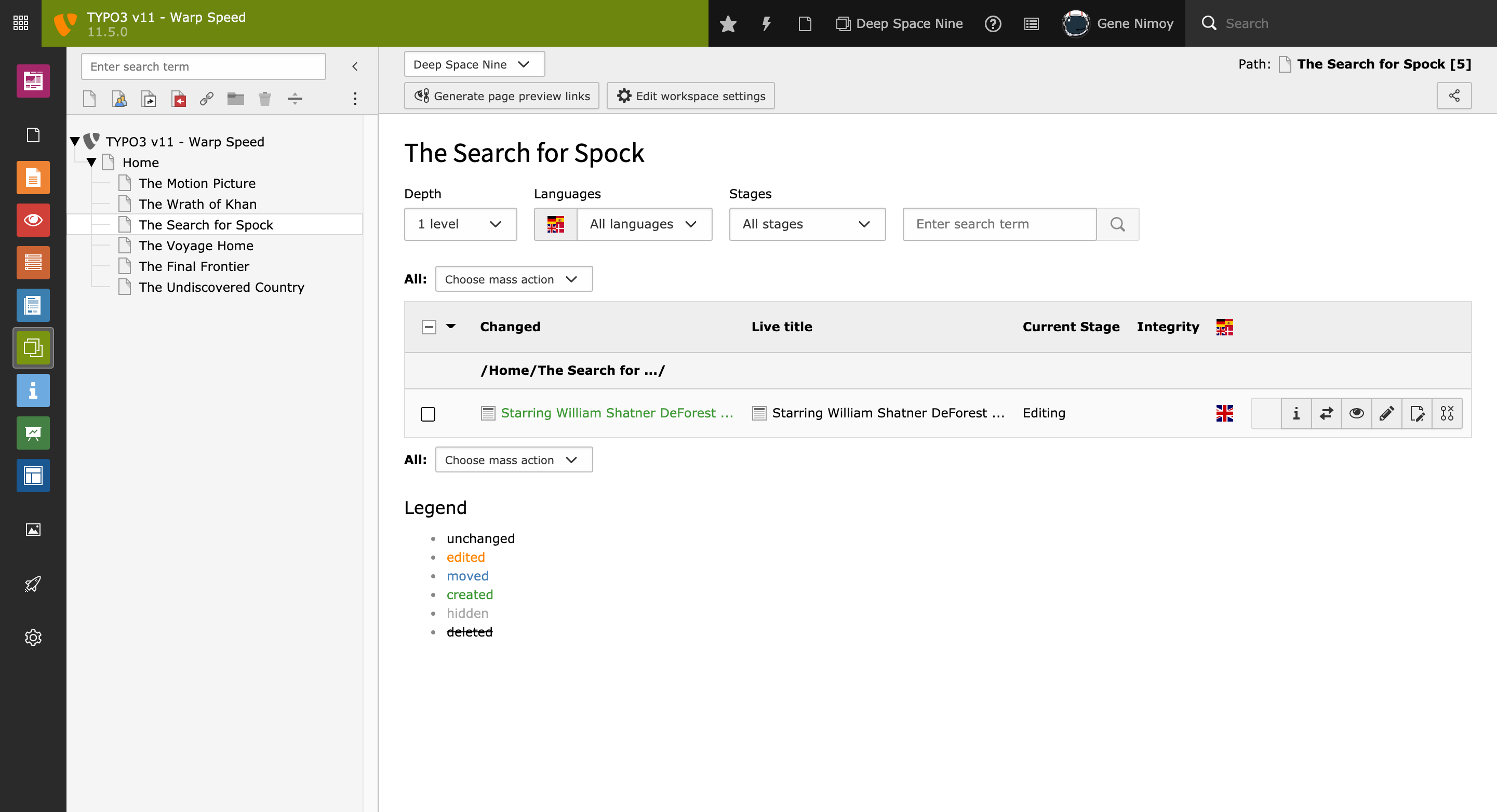 TYPO3 Workspaces TYPO3 Workspaces