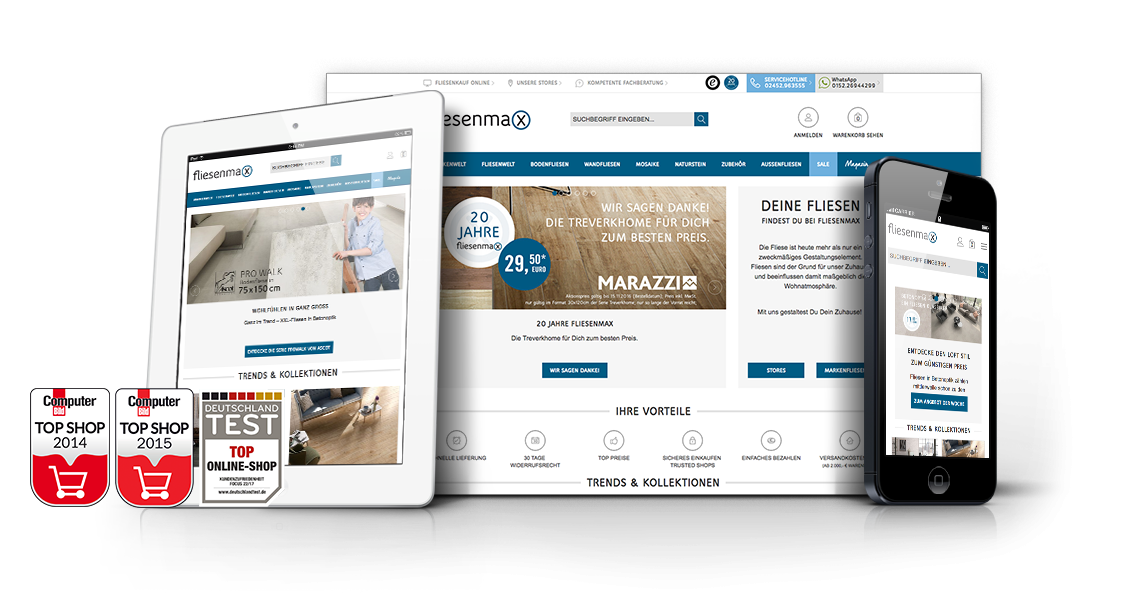 Fliesenmax Responsive Magento Shop Fliesenmax Responsive Magento Shop