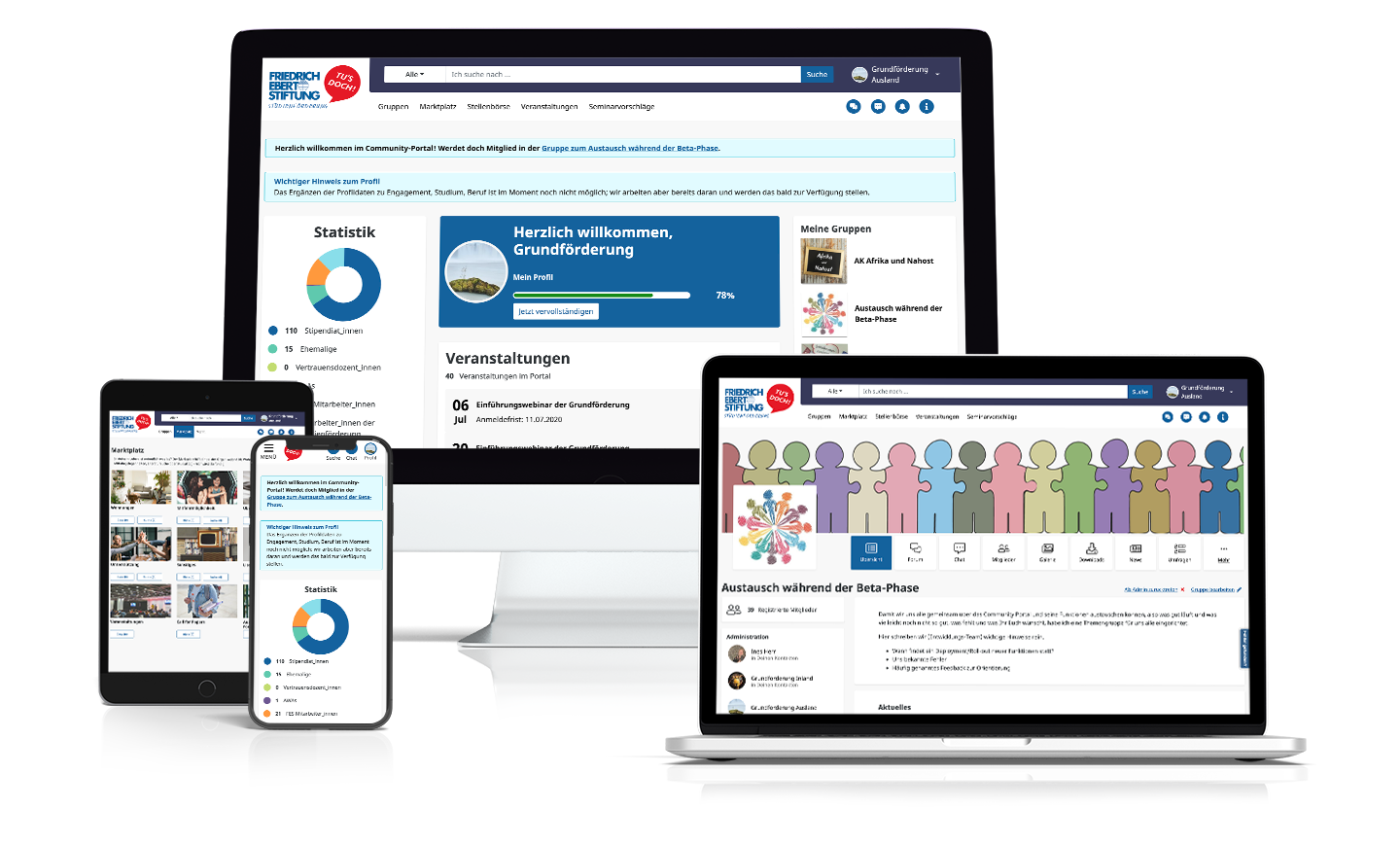 Community Portal mit TYPO3: Friedrich-Ebert-Stiftung Community Portal mit TYPO3: Friedrich-Ebert-Stiftung