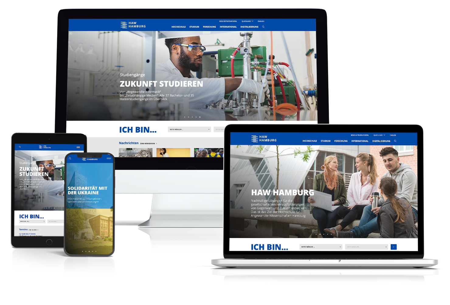 HAW Hamburg Website mit TYPO3 HAW Hamburg Website mit TYPO3