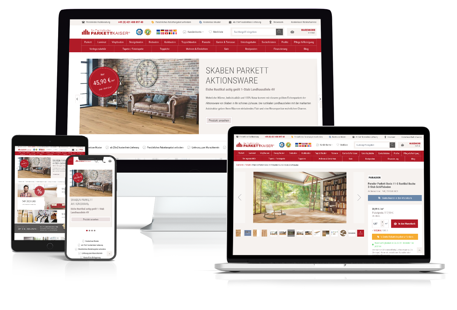 Parkettkaiser - Magento 2 Hyva Shop Parkettkaiser - Magento 2 Hyva Shop