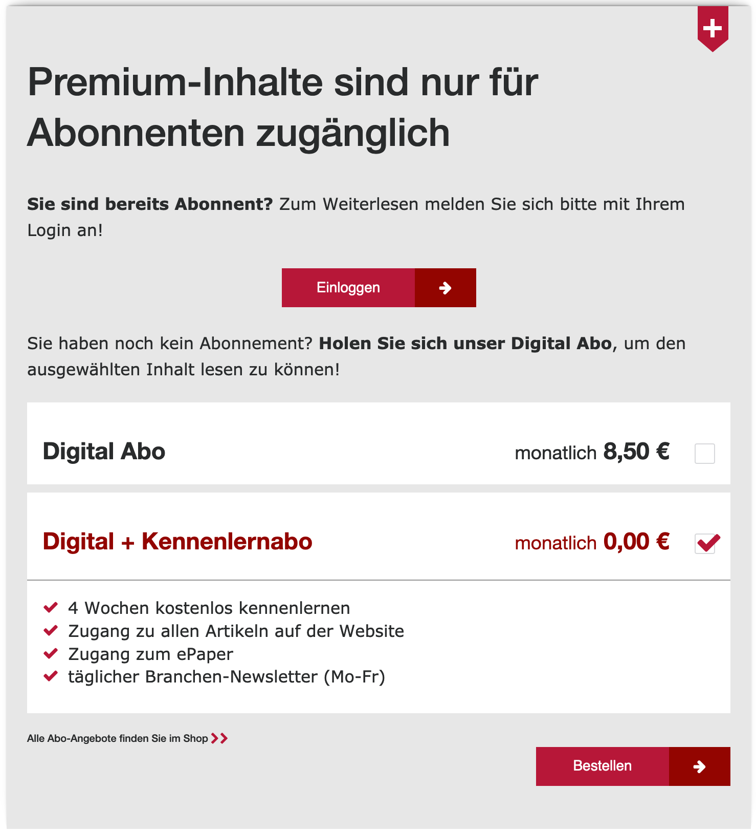Paywall mit TYPO3 - Google konform Paywall mit TYPO3 - Google konform