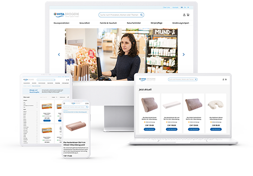 Vita Drogerie Magento Shop mit Hvyä Theme